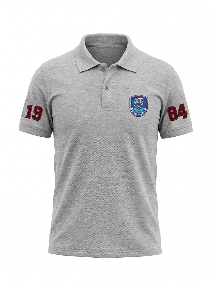 60.YIL ANADOLU LİSESİ POLO YAKA T-SHİRT
